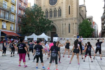 L'activitat física també ha estat present a l'Star Nit de l'Eix.