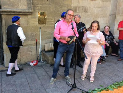 El tinent d'alcalde Rodamilans ha convidat a gaudir de la festa.