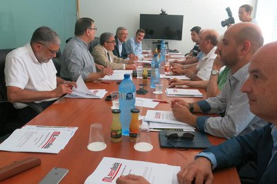 La reunió, de forma excepcional atès les obres de l’edifici de Mercolleida, ha tingut lloc al Palau de Congressos la Llotja de Lleida..