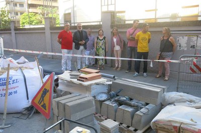 Els nous camins escolars estaran enllestits el proper mes de setembre amb la tornada a l’escola.