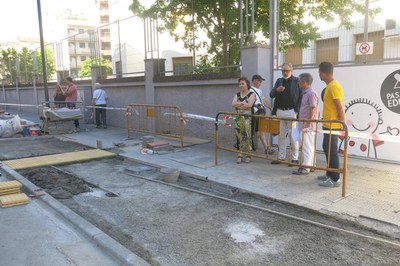 La Paeria inicia els treballs per crear entorns escolars segurs al barri Universitat.