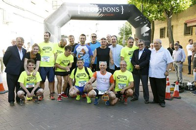 Una de les sortides de la I Milla Solidària del Secà.