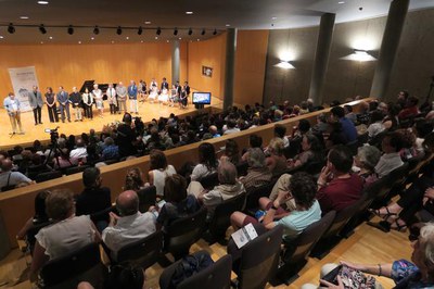 El lliurament de premis del 1st Ricard Viñes Kids and Youth s'ha fet a l'Auditori Municipal Enric Granados.