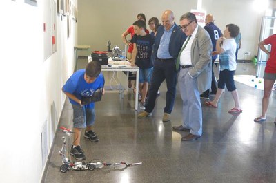 El Parc Científic dóna suport a aquest tipus d’iniciatives per promoure les vocacions tecnològiques dels joves.