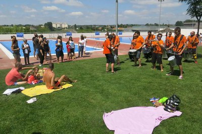 La batukada ha posat ritme a la diada.