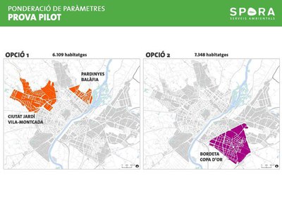 L'Ajuntament de Lleida treballa amb dues opcions per fer la prova pilot de la implantació de la recollida selectiva porta a porta domiciliària.