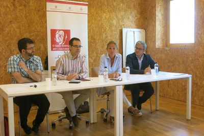 La presentació de l'informe s'ha dut a terme al Convent de Santa Clara del Centre Històric.