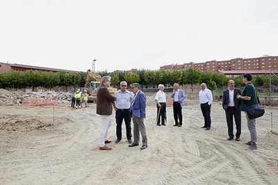 Àngel Ros: “El projecte incorpora el concepte de bosc urbà i el concepte de camí verd o de passeig".