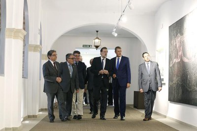 El Parador de Turisme de Lleida compta amb una exposició de quadres de pintors molt reconeguts.