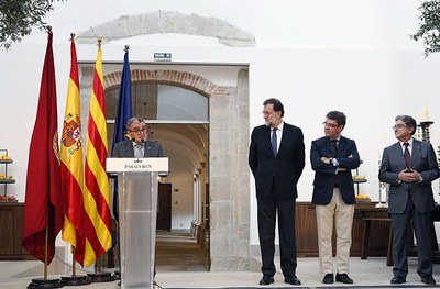 Ros: “El Parador del Roser vertebra Centre Històric, Seu Vella i l’Eix Comercial i actua des d’avui com un lligam que interrelaciona elements que fan….