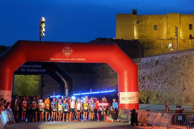 La plaça de la Sardana ha estat el lloc de sortida i arribada de la cursa.