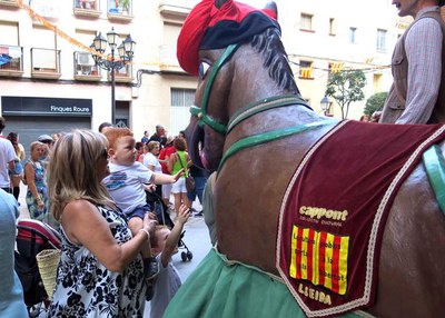 Els petits, els més impactats de la festa.