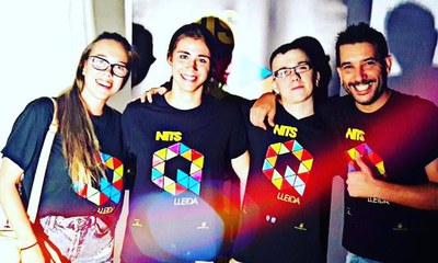 Els voluntaris de l'equip Nits Q que han col·laborat aquest cap de setmana.