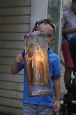 S'han pogut veure alguns fanalets portats per nens prou originals.