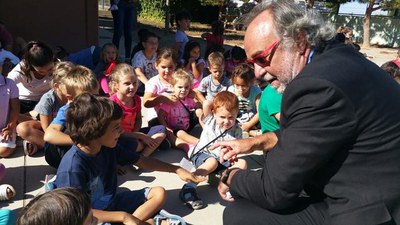 Els infants d’Estiu de Petits i Estiu de Joc treballen la convivència i el civisme a la ciutat.