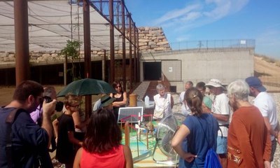El Museu del Clima i la Ciència de Lleida ha ofert aquest diumenge un taller pràctic sobre les fonts d’energies renovables.