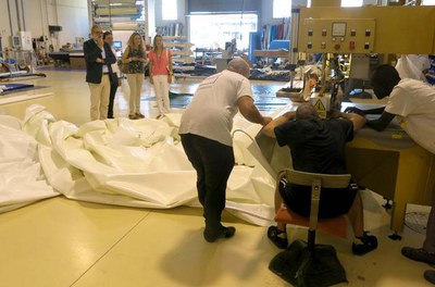 Visita a IASO SA, empresa lleidatana amb 30 anys de trajectòria.