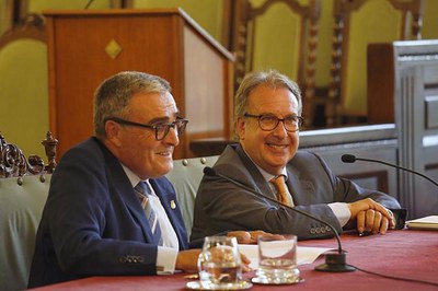 El periodista Josep Cuní ha analitzat la situació del periodisme  en l'actualitat i la seva evolució..