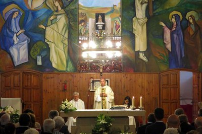 La cerimònia religiosa ha estat oficiada pel bisbe de Lleida, Mons. Salvador Giménez.