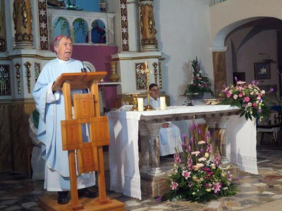 El bisbe de Lleida ha oficiat la missa en honor a la Verge de Grenyana.