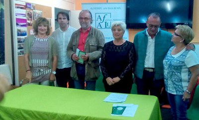 El tinent d'alcalde Xavier Rodamilans ha assistit a la presentació del Dia Mundial de l'Alzheimer, a l'entitat Afall.