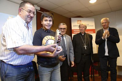 En el mateix acte s'ha premiat amb l’11è premi CIJCA-Memorial Antoni Mateu a tots els joves voluntaris que han col·laborat amb els salesians.