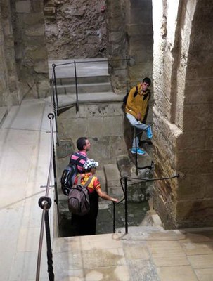 Una de les parades de 'la Lleida secreta' és el museu del Palau de la Paeria.