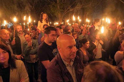 El tinent d'alcalde Rafael Peris ha assistit a la representació.