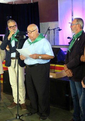 L'escriptor i periodista gastronòmic Enric Ribera ha llegit el pregó de l'Aplec.