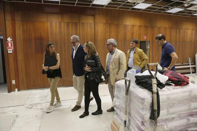 Les obres quedaran enllestides cap al 20 de desembre i l'oficina obrirà al gener.