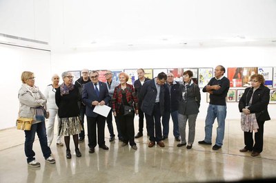 Acte d'obertura de l'exposició dels 25 anys de Tardes de Ball.