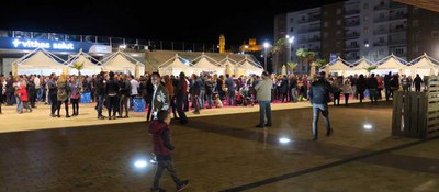 Vista general del recinte de la Festa del Vi.