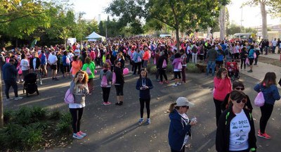 La concentració s'ha fet als Camps Elisis.