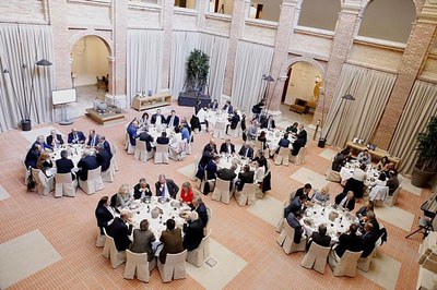 La conferència de Kim Faura, al Parador de Lleida.