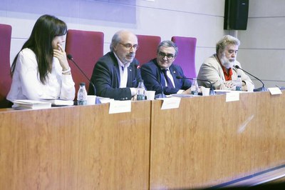 L'alcalde ha participat aquest matí en la inauguració del segon simposi internacional Màrius Torres.