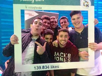 Nits Q Lleida ha sortit aquest dijous amb motiu de la festa de l’Agrocastanyada.