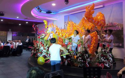 Tradicions culturals xineses no han mancat en l'acte d'aquesta nit.