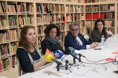 Presentació de la Biennal Leandre Cristòfol del Centre d’Art la Panera de Lleida, que celebra el seu 10è aniversari amb una programació especial.