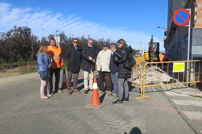 La Paeria millora l’accessibilitat del carrer Camí de Marimunt.