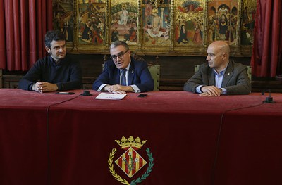 El paer en cap ha posat de relleu que “l’Ajuntament de Lleida està molt orgullós que l'Isidre Esteve porti el nom de la ciutat arreu del món".