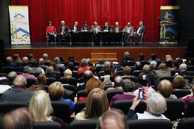 Pregó de les Jornades Culturals Inter Centres 2017 al Teatre Municipal de l'Escorxador.