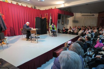 Un moment de la representació, que ha anat a càrrec de Toar.