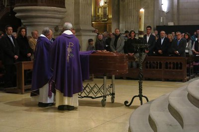 Lleida acomiada el Pare Joan Sunyol.
