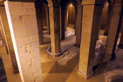 El Dipòsit té capacitat per nou milions de litres d'aigua.