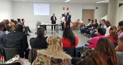 Reunió amb les entitats del Fòrum Ciutadà per a la Cohesió Social.