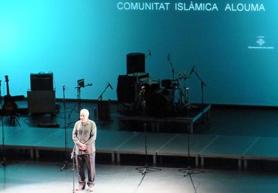 La comunitat Islàmica Alouma també ha participat en la mostra de música espiritual.