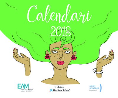 La portada que durà el calendari de la Fundació.