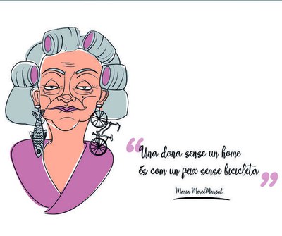 Un dels dibuixos que formaran part del calendari.