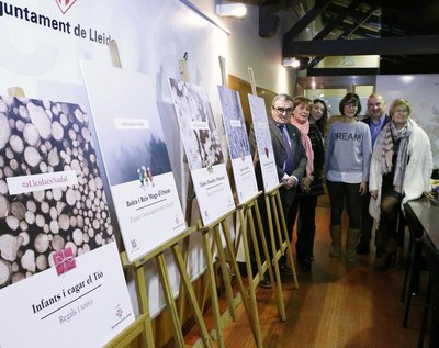 L'alcalde ha presidit aquest matí la presentació de la campanya municipal de Nadal.