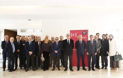 Dinar-col·loqui del Fòrum Empresa amb Antón Costas, catedràtic de Política Econòmica de la Universitat de Barcelona.